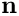 $\mathbf{n}$